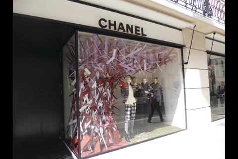 Chanel Flagship Store Windows on Bond Street London Photos